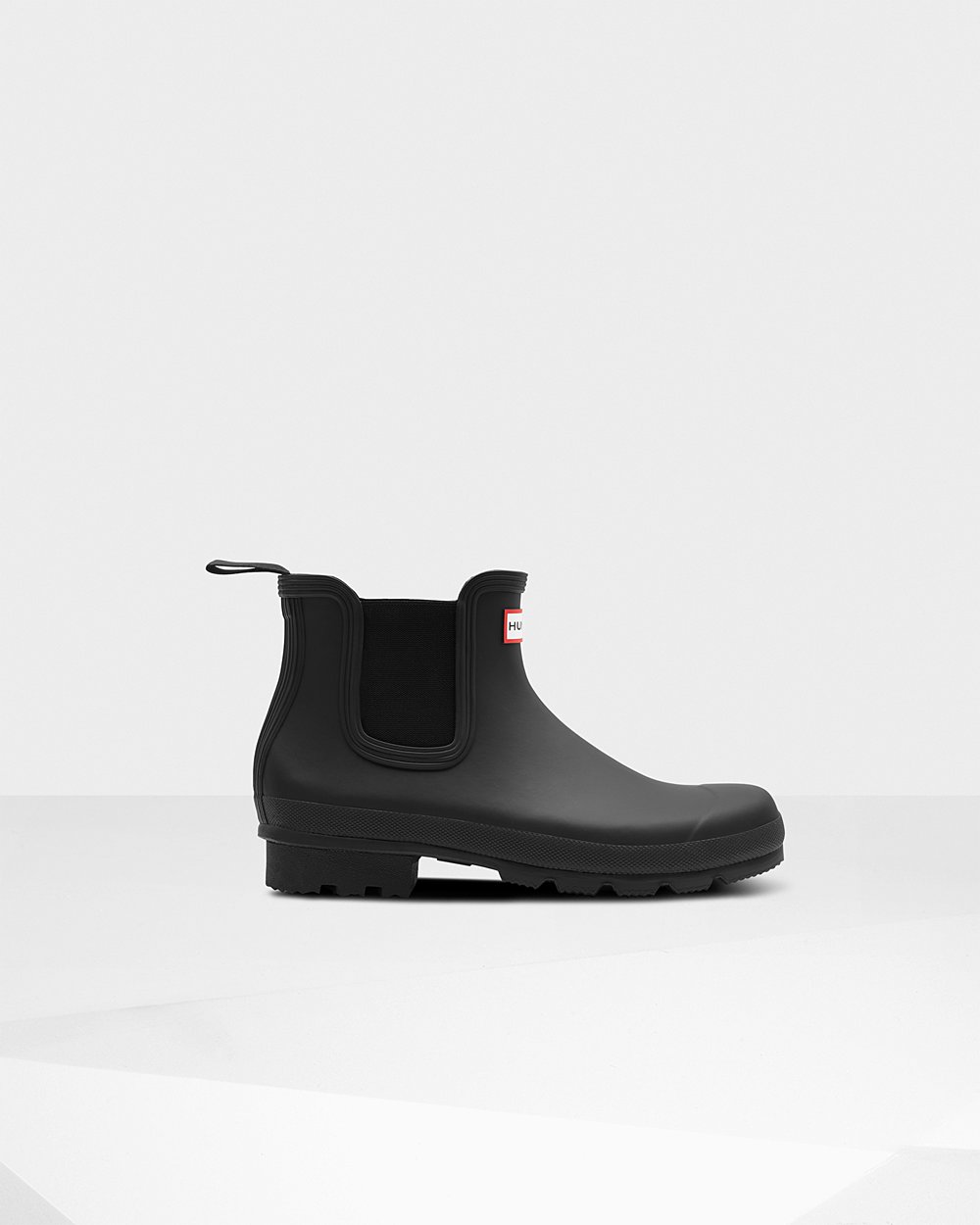 Chelsea Boots Heren - Hunter Original - Zwart - 04XBSYNVL